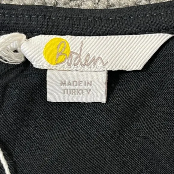 Boden Shirt Womens Size US 20-22 UK 22 Black Tank Sleeveless Pullover - Picture 3 of 11